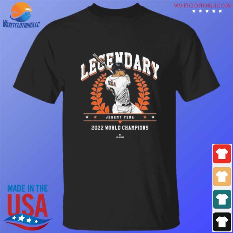 Jeremy pena legendary 2022 world champion jeremy pena shirt