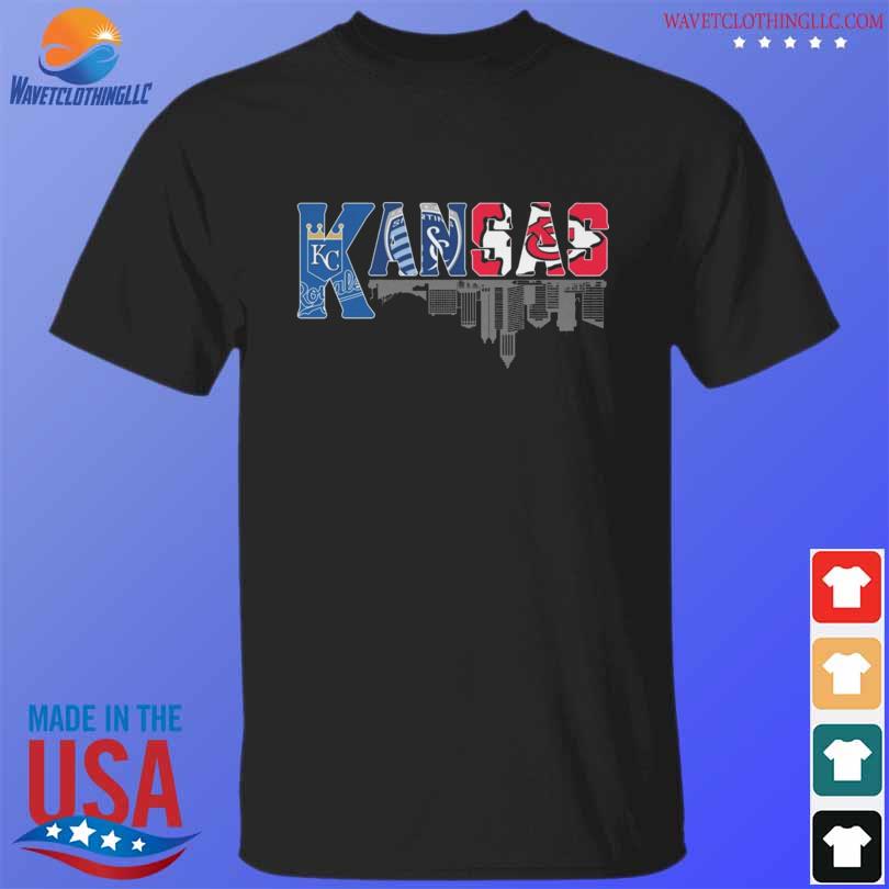 Kansas City Chiefs and Kansas City Royals city 2022 shirt