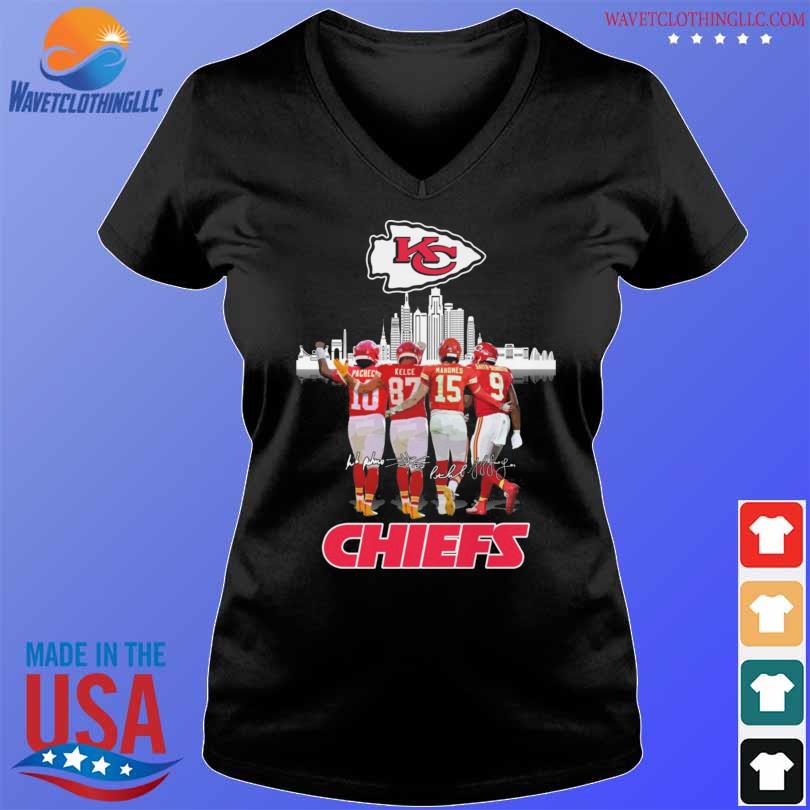 Kansas City Chiefs Champion Kelce Mahomes Hill signatures shirt, hoodie,  tank top, sweater and long sleeve t-shirt