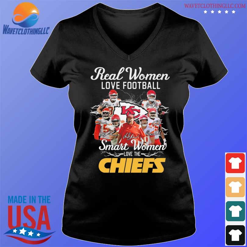 Real Women Love Football Smart Women Love The Kansas City Chiefs 2023 Shirt,  hoodie, sweater, long sleeve and tank top