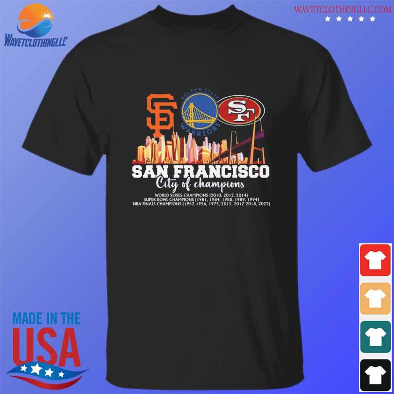 Kansas City Chiefs San Francisco Giants city of champions 2023