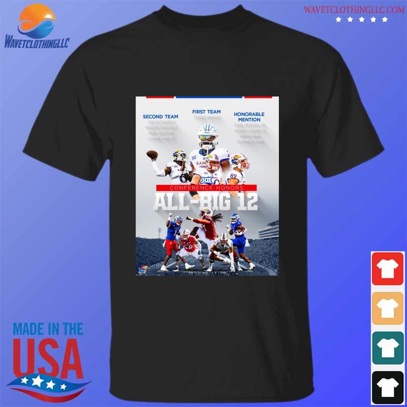 Kansas Jayhawks conference honors all big 12 shirt