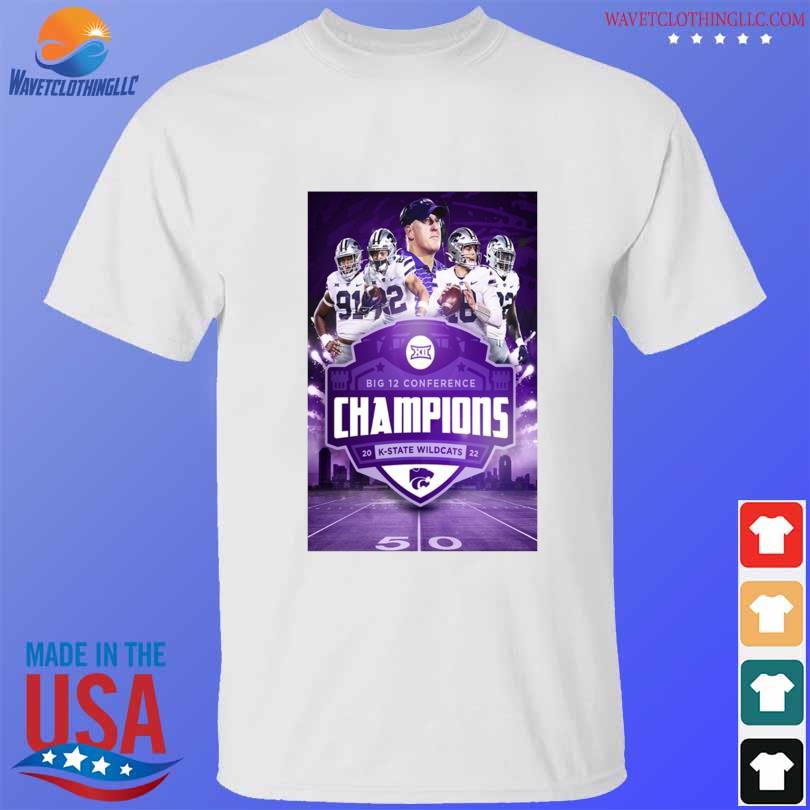 Kansas state big 12 championship poster 2022 shirt