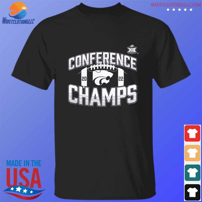 Kansas state wilDcats 2022 big 12 football conference champions shirt