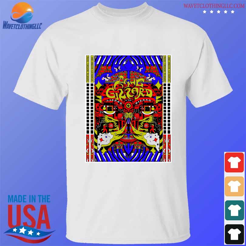King gizzard and the lizard wizard melbourne au dec 10th 2022 palace foreshore melbourne shirt