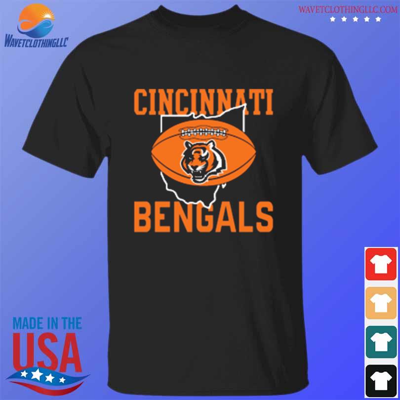 Homage Cincinnati bengals stripes t-shirt, hoodie, sweater, long sleeve and  tank top