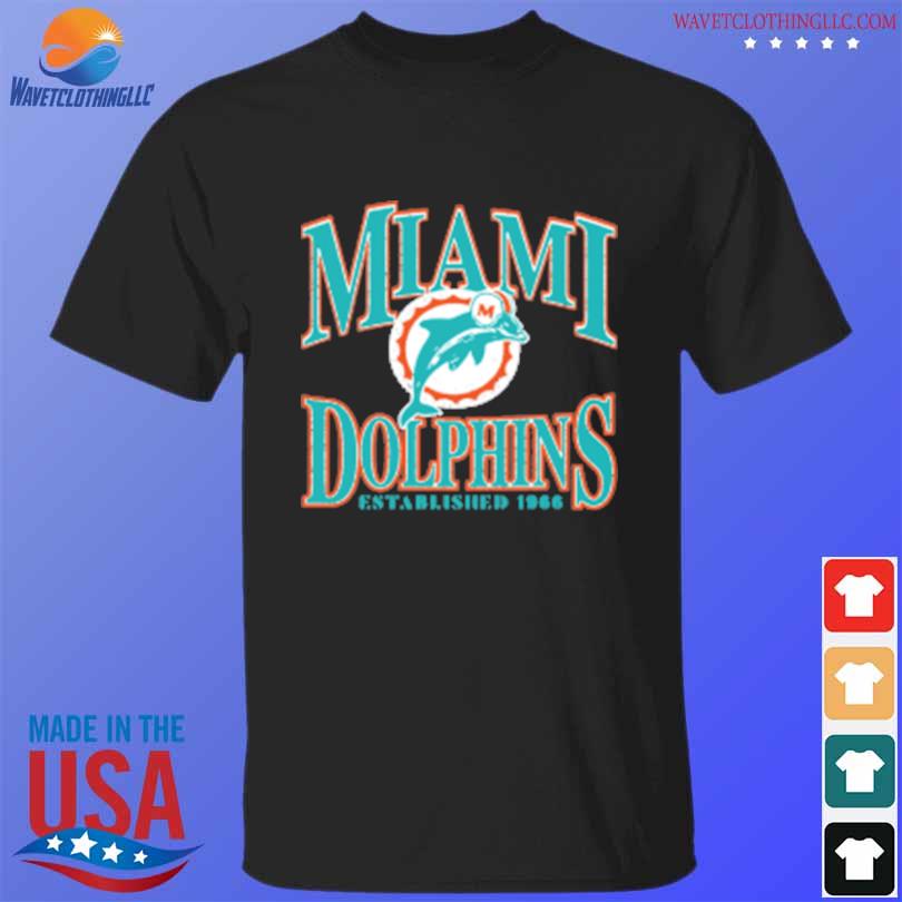 Men's miami dolphins playability logo est 1966 shirt, hoodie