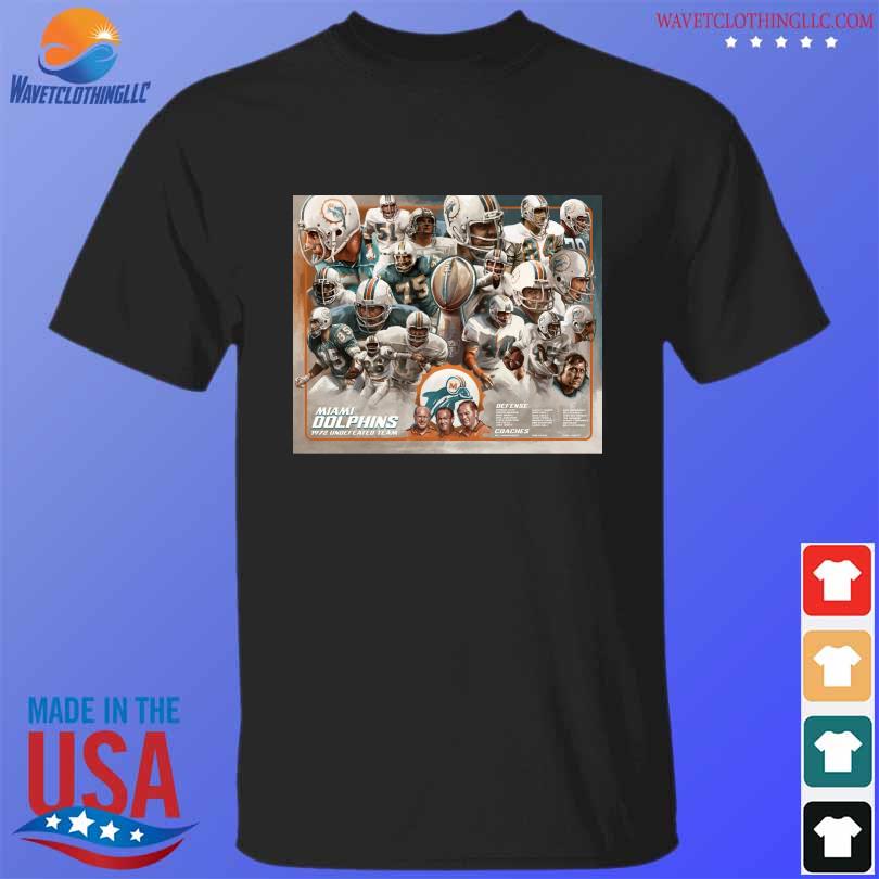 Miami dolphins 1972 50th anniversary artist proofs shirt, hoodie, sweater,  long sleeve and tank top