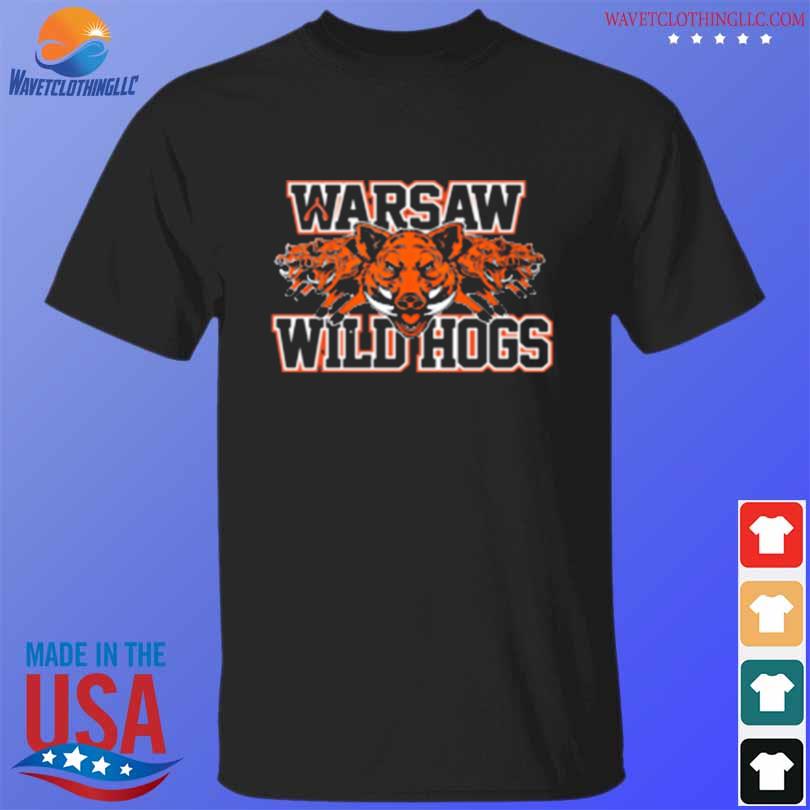 Michael curtis the 2022 warsaw wild hogs shirt