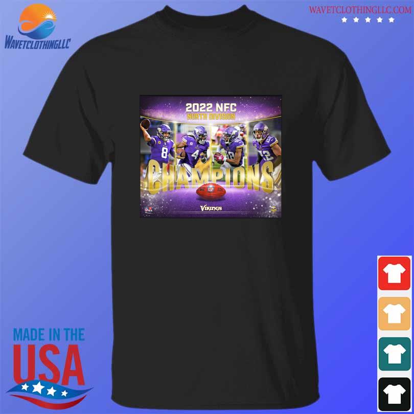 Minnesota Vikings 2022 NFC North Division Champions Divide and Conquer logo  shirt, hoodie, sweater, long sleeve and tank top