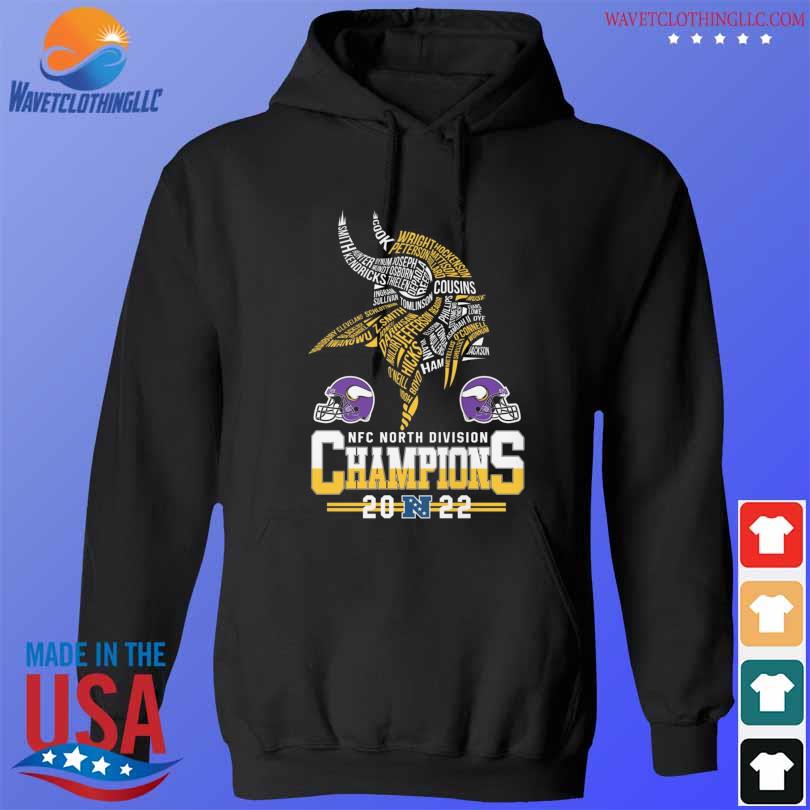 Skol Vikings 2022 NFC North Division Champions Minnesota Vikings 2008-2022  shirt, hoodie, sweater, long sleeve and tank top