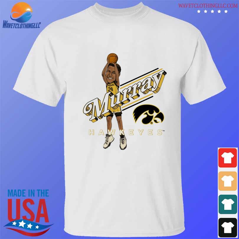 Murray Hawkeyes Kris murray jump shirt