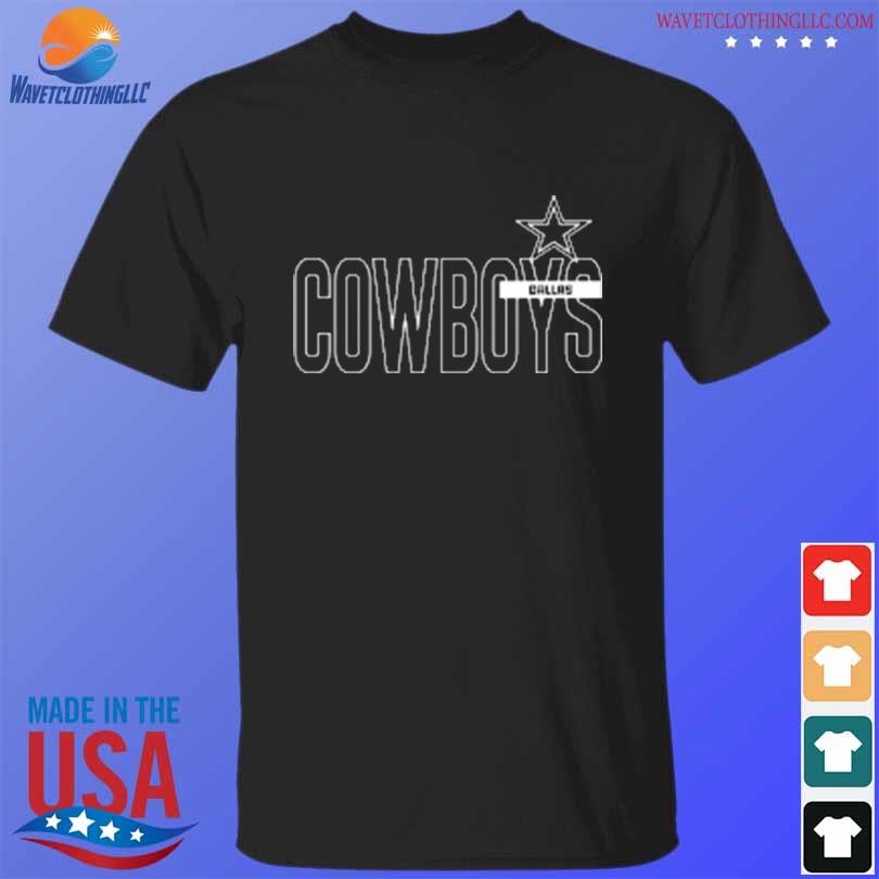 Navy Dallas Cowboys performance team shirt