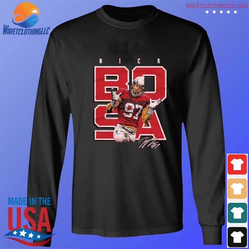 Official nick Bosa San Francisco 49ers shrugs shirt, hoodie