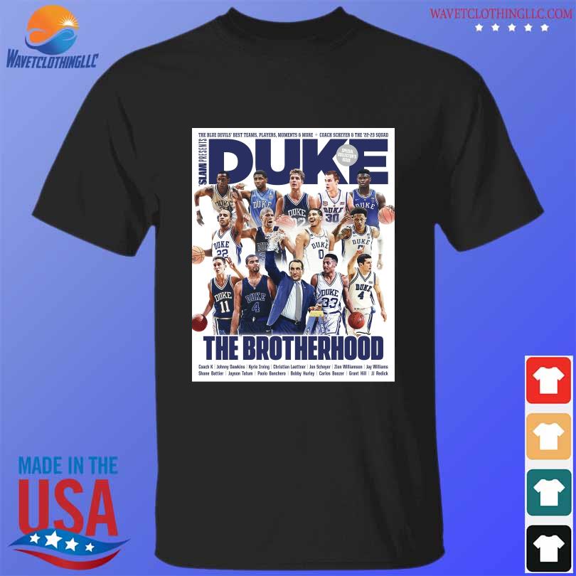Official Duke the brotherhood coach K Johnny dawkins shirt