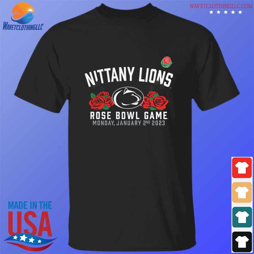 Official Penn state nittany lions 2023 rose bowl gameday stadium shirt