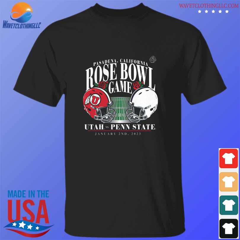 Official Penn state nittany lions vs utah utes 2023 rose bowl matchup old school shirt