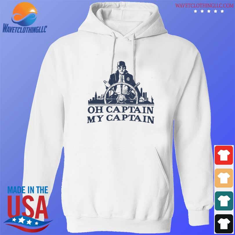 Official new york yankees aaron judge oh captain my captain shirt, hoodie,  sweater, long sleeve and tank top