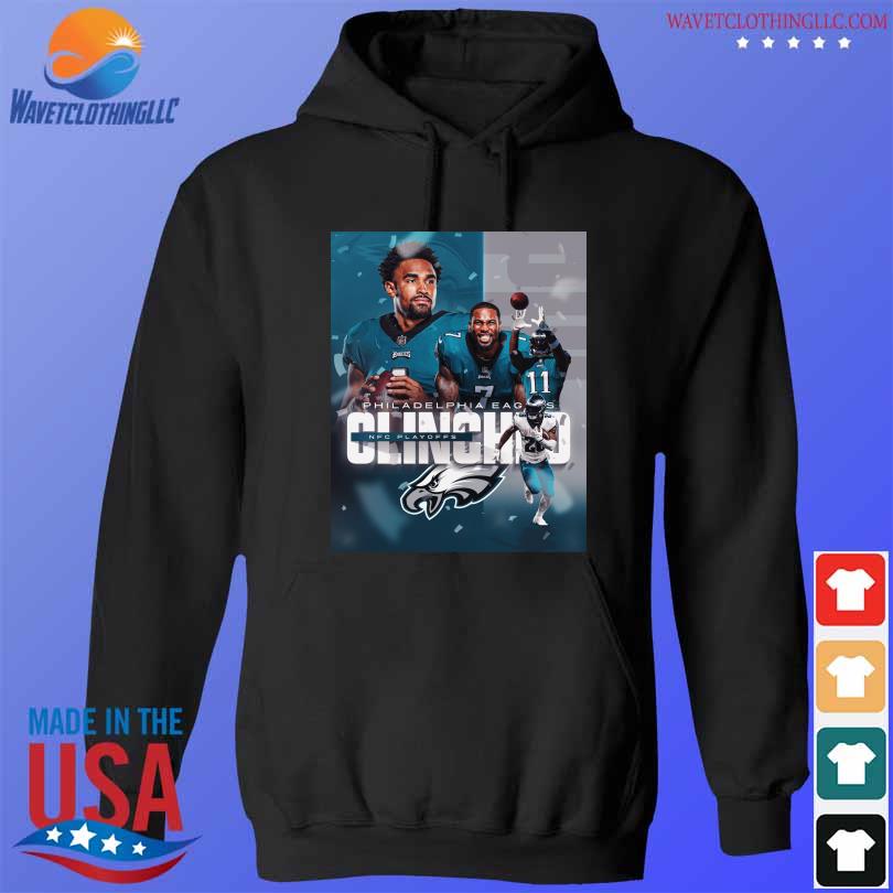 Philadelphia Eagles clinched NFC playoffs shirt, hoodie, sweater, long  sleeve and tank top