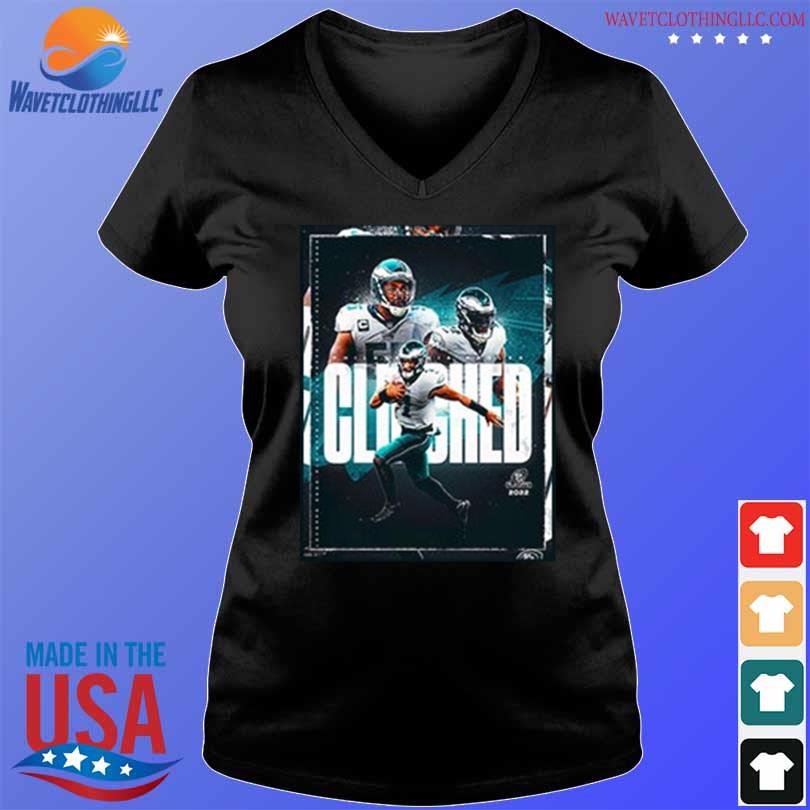 Philadelphia Eagles 2022 NFL Playoffs Clinched Shirt, hoodie, sweater, long  sleeve and tank top