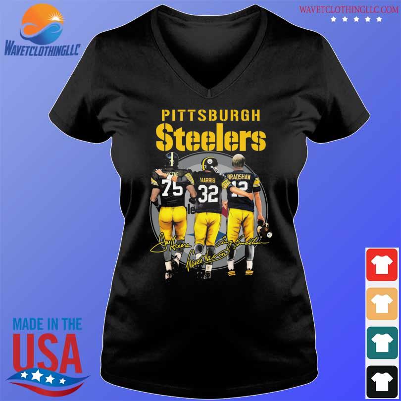 : Pittsburgh Steelers Terry Bradshaw Franco Harris and