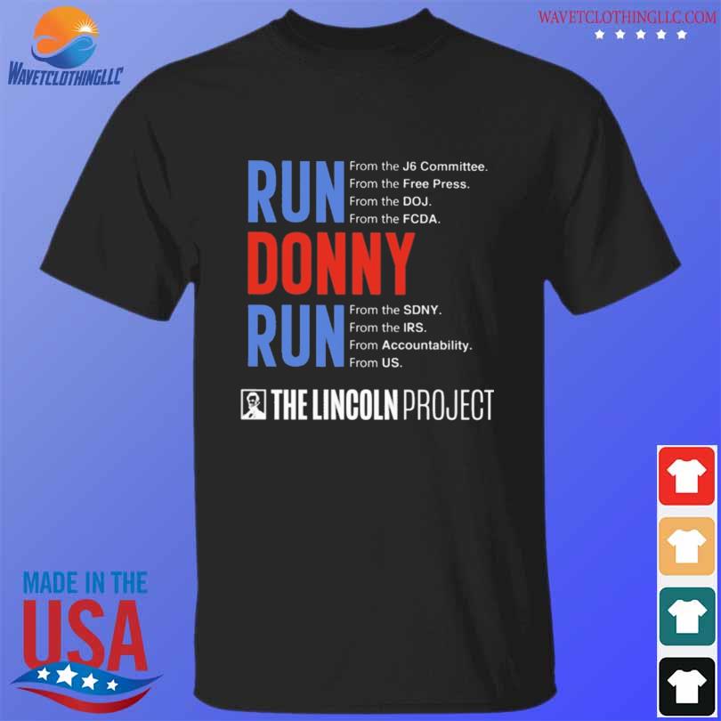 Run johnny run the lincoln project shirt