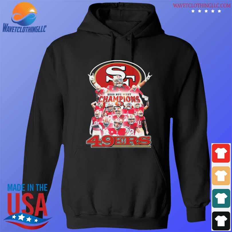 2022 nfc west champions san francisco 49ers shirt, hoodie, sweater, long  sleeve and tank top