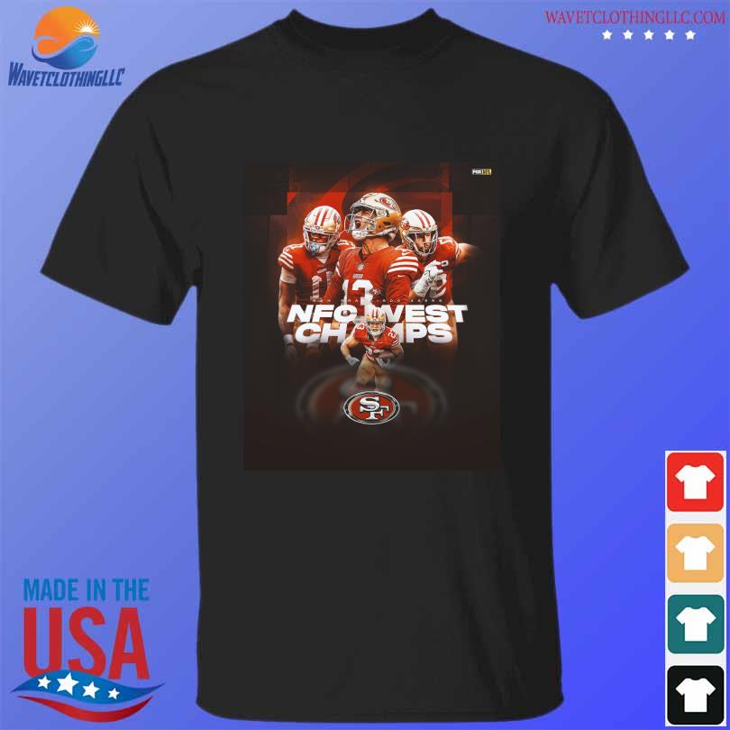 Official Poster 2022 NFC West Champions SF 49ers shirt, hoodie, sweater,  long sleeve and tank top