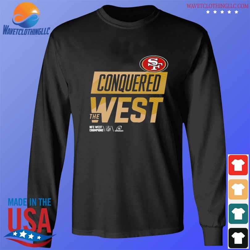 San Francisco 49Ers Conquered The West logo T-shirt, hoodie