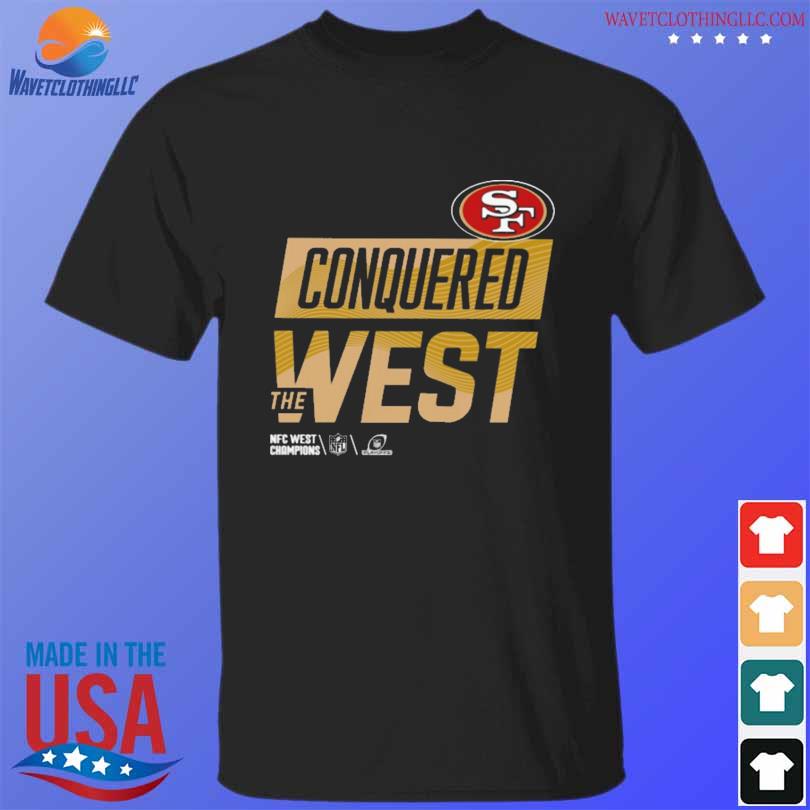 San Francisco 49Ers Conquered The West logo T-shirt, hoodie, sweater, long  sleeve and tank top