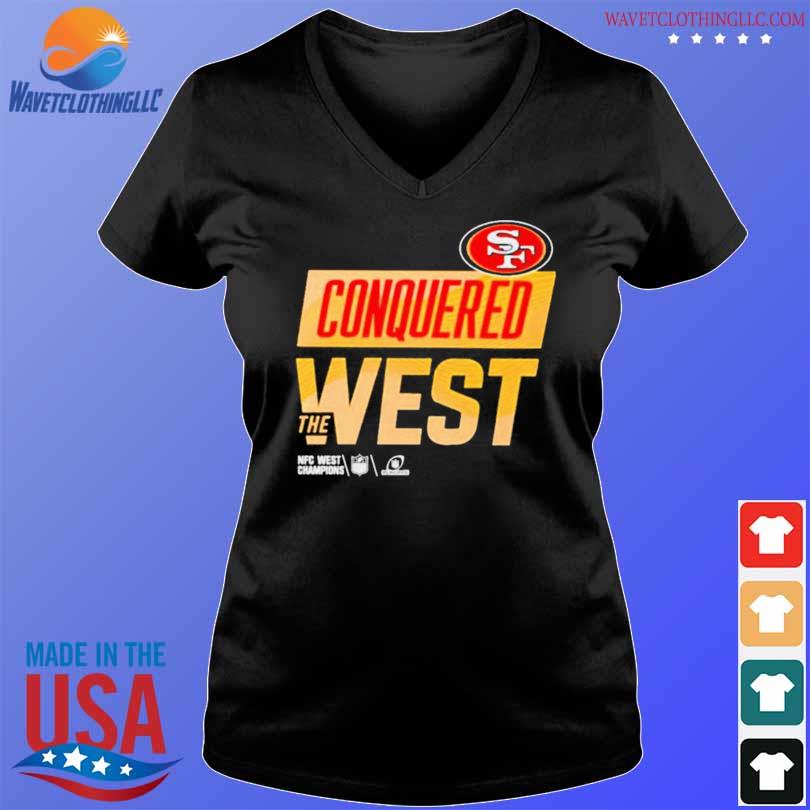 San francisco 49ers conquered west the nfc west champions shirt