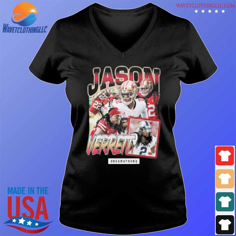 Official San Francisco 49ers Jason Verrett Dreamathon shirt