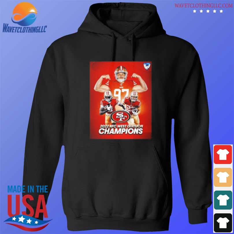 San Francisco 49Ers Winner 2022 Nfc West Champions Poster shirt, hoodie,  sweater, long sleeve and tank top