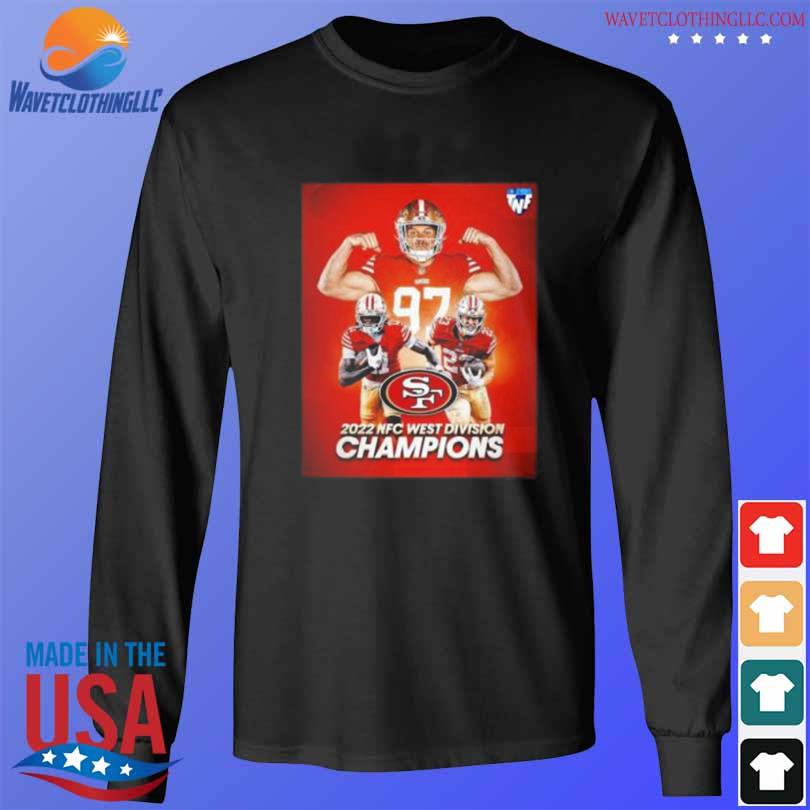 San francisco 49ers winner 2022 nfc west champions shirt, hoodie, sweater,  long sleeve and tank top