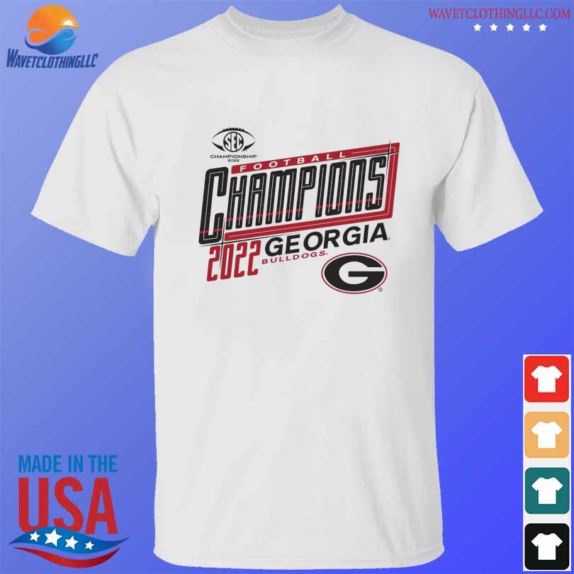 Sec championship Georgia bulldogs 2022 football conference champions shirt