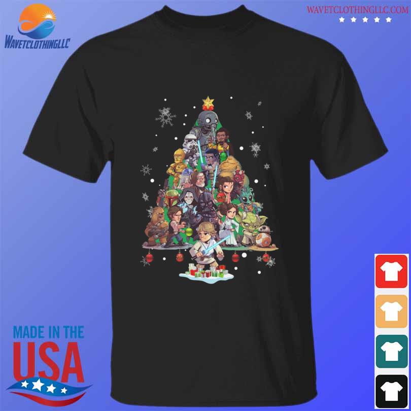 Star wars chibi 2022 merry Christmas tree sweater