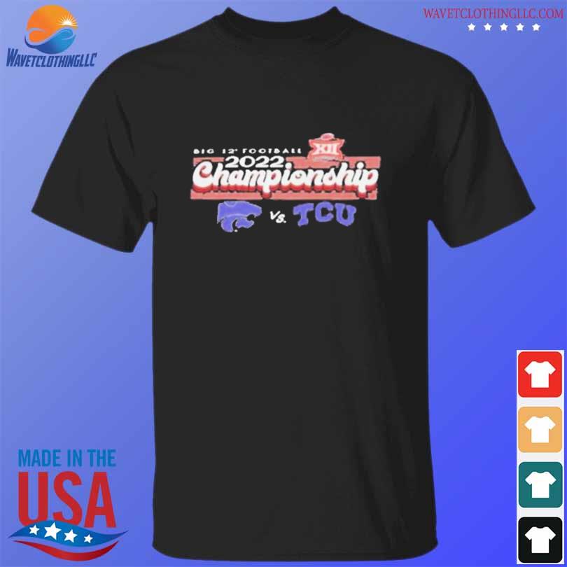 Tcu vs k-state big 12 football championship game 2022 shirt