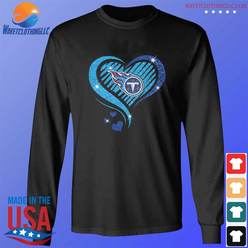 Tennessee Titans football Heart Diamond shirt, hoodie, sweater, long sleeve  and tank top