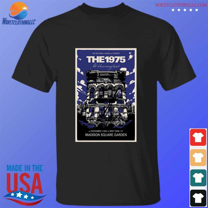 The 1975 2022 new york ny poster-portrait shirt