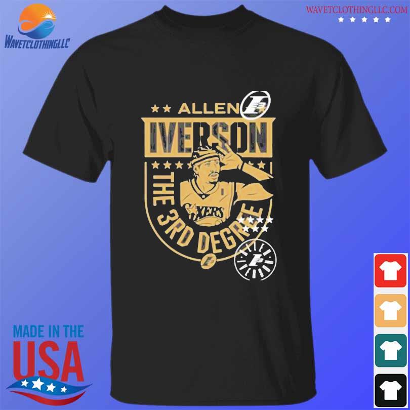 The 3rd degree basketball allen iverson shirt