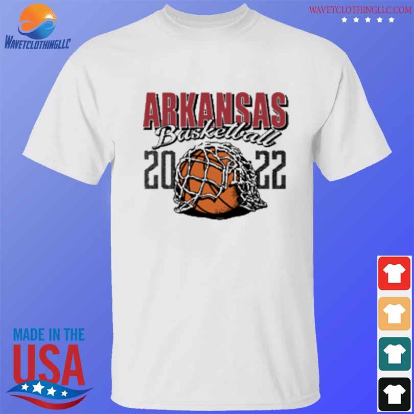 University of arKansas basketball nothing but net shirt