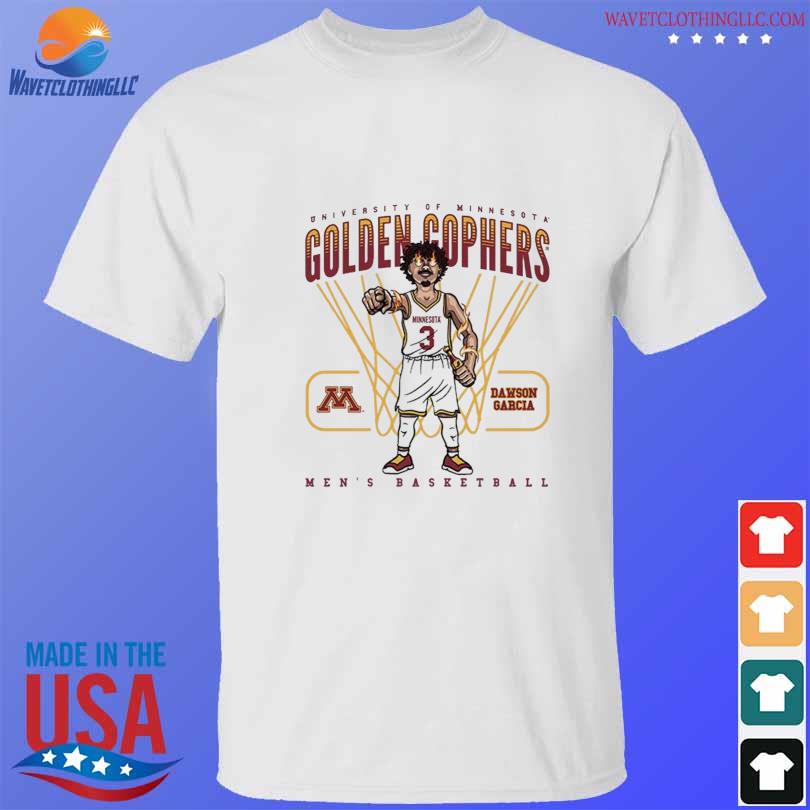 University of Minnesota Golden Gophers Dawson Garcia Men's basketball shirt