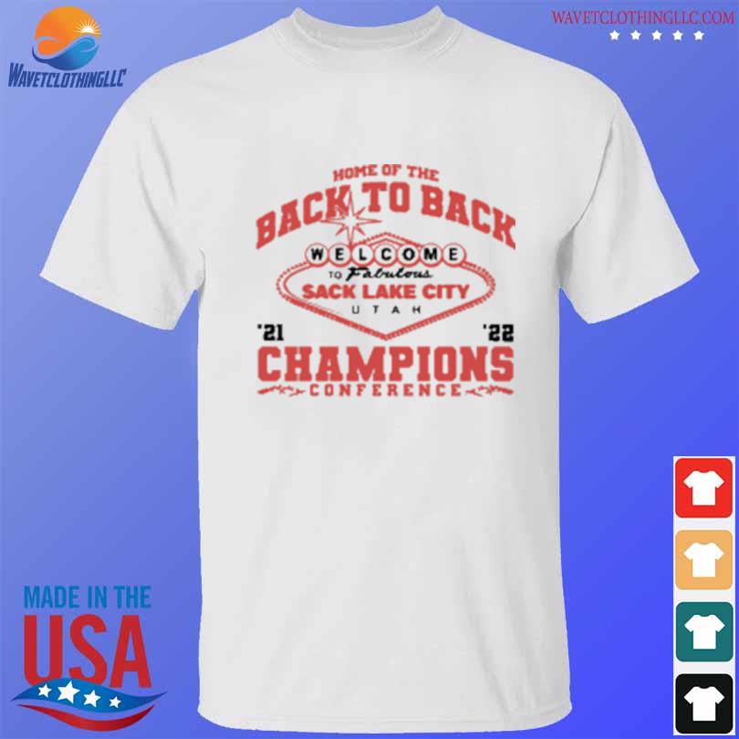 Utah utes football 2022 home of the back to back conference champions shirt
