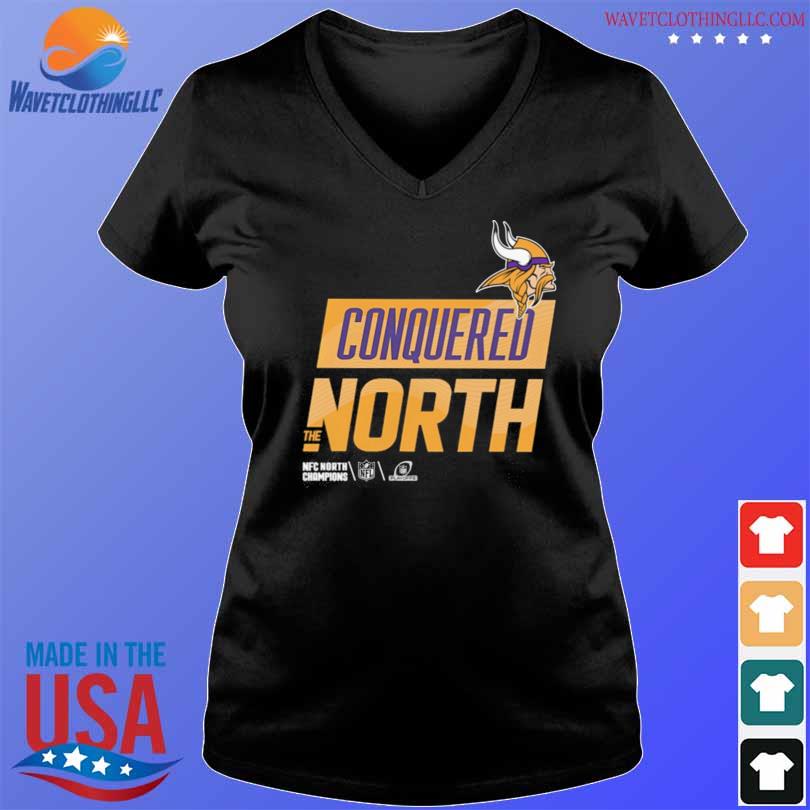 Vikings Conquered North The Nfc North Champions Best T-Shirt