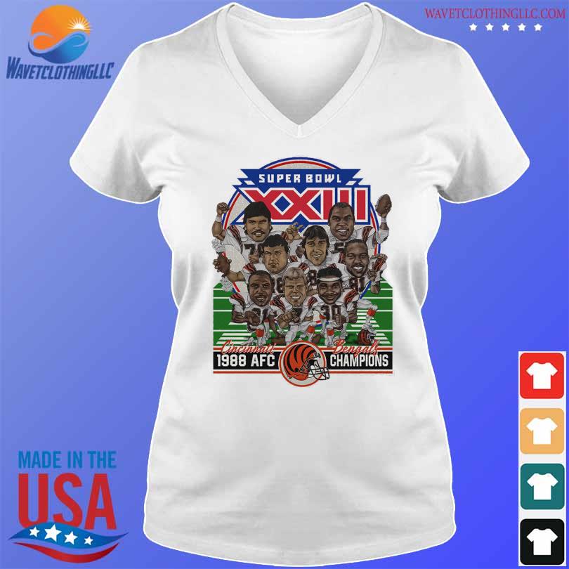 Cincinnati Bengals Super Bowl XXIII 1988 AFC Champions funny T-shirt, hoodie,  sweater, long sleeve and tank top