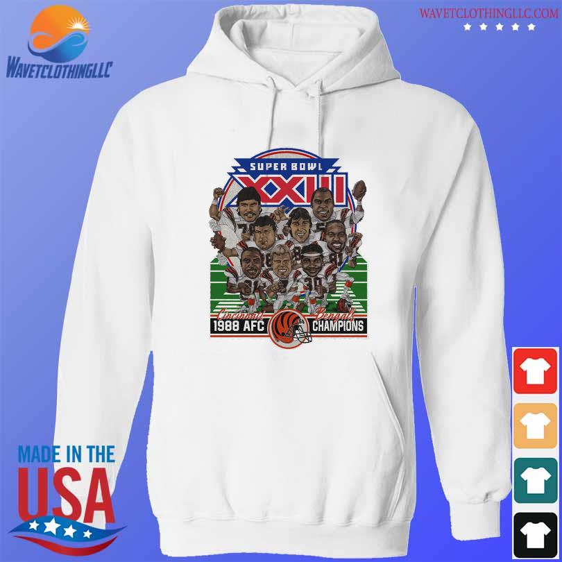 Cincinnati Bengals Super Bowl XXIII 1988 AFC Champions funny T-shirt,  hoodie, sweater, long sleeve and tank top