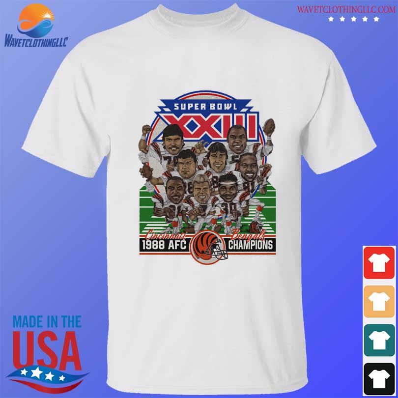 Super Bowl XXIII Cincinnati Bengals 1988 AFC Champions shirt, hoodie,  sweater, long sleeve and tank top