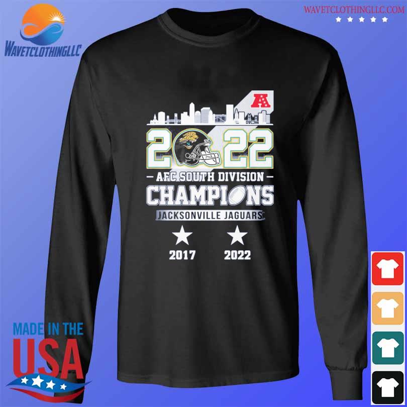 Jacksonville Jaguars AFC South division champions 2017 2022 shirt