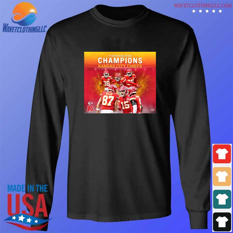 2022 American football conference Kansas city Chiefs 2022 afc champions  collage shirt1, hoodie, sweater, long sleeve and tank top