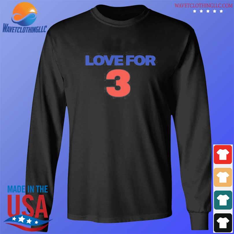 Buffalo Bills Love for 3 Damar shirt, hoodie, sweater, long sleeve and tank  top